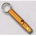 Small Cylinder Safety Whistle with Key Ring